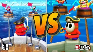 Mario Party Superstars vs. Top 100 - Graphics Comparison for All 53 Minigames! (Switch vs. 3DS)