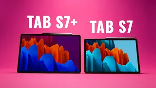 ARE YOU WASTING MONEY?! Galaxy Tab S7 vs Tab S7+