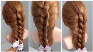 An easy new hairstyle for beginners, a ponytail hairstyle with a new trick