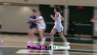 Highlights: Women's Basketball vs. Holy Cross, Nov. 27, 2022