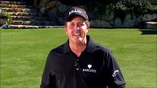 Phil Mickelson Backwards Shot Compilation