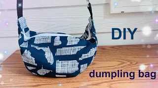 How to make a dumpling hobo crossbody bag