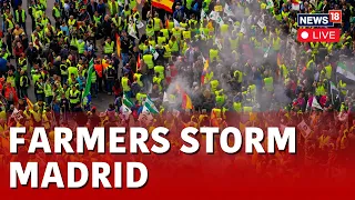 Spain News Today LIVE | Farmers Protest March In Madrid LIVE | Farmers Unrest LIVE News | N18L