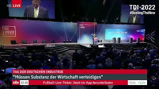 LIVE: Bundesminister Christian Lindner beim BDI-Tag der Deutschen Industrie