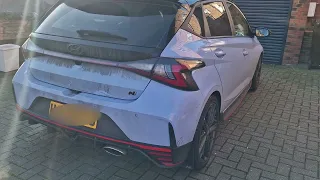 HYUNDAI I20N COLD START!! + GPF DELETE!! REVS!