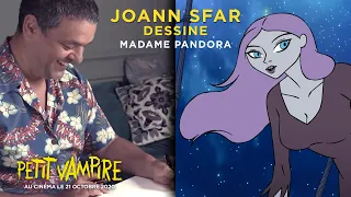 Dessine Madame Pandora avec Joann Sfar ✍ | Petit Vampire le 21 octobre au cinéma