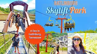 GATLINBURG SKYLIFT & SKYBRIDGE Tour w/ Great Smoky Mountains View | Gatlinburg Tennessee |Full Video