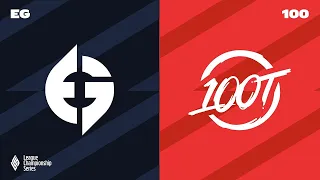 EG vs 100 | Week 2 | LCS Summer Split | Evil Geniuses vs 100 Thieves (2021) on RU