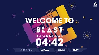 Countdown and Show Start | BLAST Backstage - BLAST Pro Series São Paulo