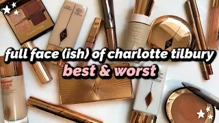 BEST & WORST | Charlotte Tilbury Full Face Try-On