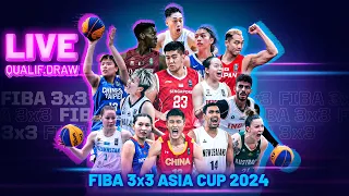 RE-LIVE | FIBA 3x3 Asia Cup 2024 | Day 1 - Qualifying Draw | Session 1