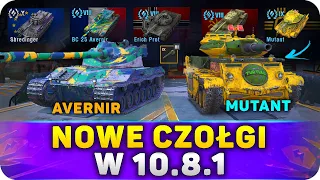 AKTUALIZACJA 10.8.1 | NOWE CZOŁGI | WOT BLITZ