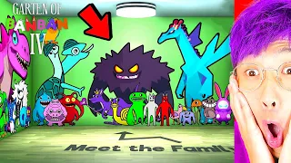 GARTEN OF BANBAN 4 - ALL NEW BOSSES!? (FULL GAMEPLAY *LANKYBOX REACTION!*)