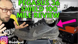 Nike Pegasus 36 Shield Review after 100 Miles | Nike Run Utility | eddbud