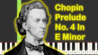 Chopin Prelude No. 4 in E Minor Op. 28 Piano Tutorial