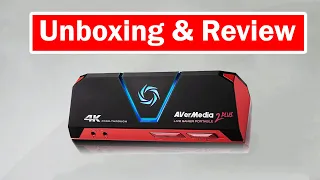 AVerMedia Live Gamer Portable 2 Plus, 4K Pass-Through Capture Card Unboxing & Review