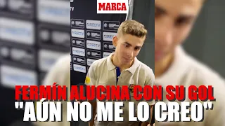 Fermín López, tras su golazo: "Aún no me lo creo" I MARCA