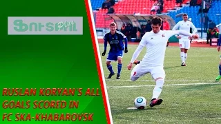 Ruslan Koryan’s all goals scored in  FC SKA-Khabarovsk