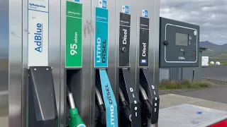 How I paid for gas at the pump in Iceland