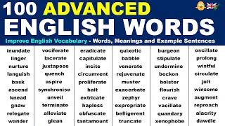 100 Vocabulary Words in English - ADVANCED WORDS - Improve Your English Vocabulary in Conversations