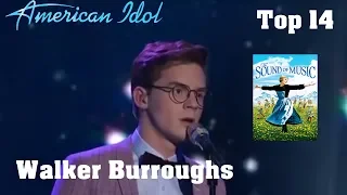 Walker Burroughs sings "Climb Ev'ry Mountain" at American Idol Top 14