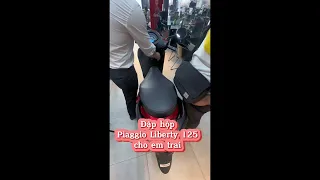 Em trai dễ thương đập thùng Piaggio Liberty 125 2023 #piaggio #liberty