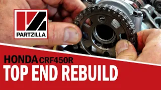 Honda CRF450 Top End Rebuild | Honda CRF450 Engine Build | Dirt Bike Top End Rebuild | Partzilla.com