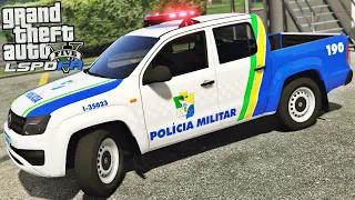 GTA V PMSE - ASSASSINO DE ALUGUEL TROCA TIROS COM GUARNIÇÃO DA POLÍCIA MILITAR DE SERGIPE | AMAROK