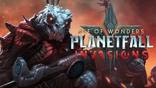 New Playable Race in Age of Wonders: Planetfall - Invasions DLC Gameplay