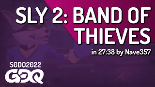 Sly 2: Band of Thieves by Nave357 in 27:38 - Summer Games Done Quick 2022