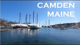 4K UltraHD Camden, Maine Virtual Walking Tour