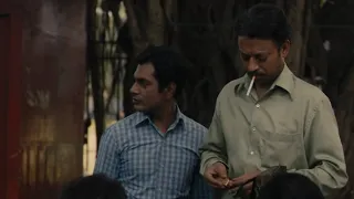 Irfan khan,Nawazudin siddqui funny scenes lunch box movie