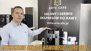 Jak czyścić układu kawowy w ekspresie do kawy Jura E8 (EC) - Proste Porady i Triki