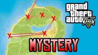 GTA 5 Easter Eggs - Finding Each X in the Mt Chiliad Mural! (GTA 5 Mystery Hunt)