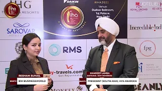 IHA-2022 | National Jury Member – Mandeep Lamba, President (South Asia), HVS Anarock