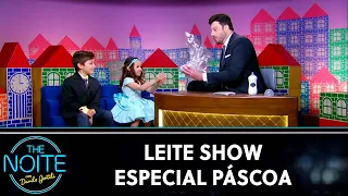 As crianças do Leite Show estão em ritmo de Páscoa | The Noite (28/03/24)