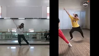 [DANCE TUTORIAL] j-hope & Jimin Dancing in Highlight Reel - BTS (방탄소년단)