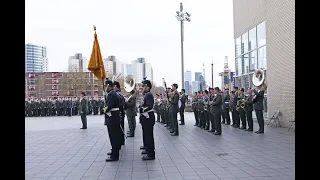 "Beëdigingen Plein 1940 Rotterdam" - KMKJWF - Regiment Verbindingstroepen