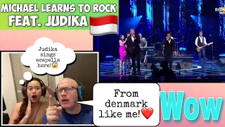 MICHAEL LEARNS TO ROCK FEAT. JUDIKA | FIRST TIME TO REACT!🇮🇩