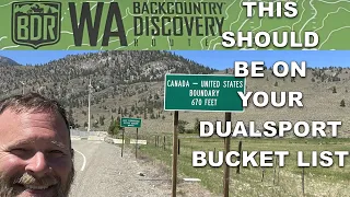 Washington Backcountry Discovery Route A Dualsport Bucketlist item