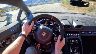 2023 Lamborghini Huracan Sterrato - POV Test Drive (Binaural Audio)