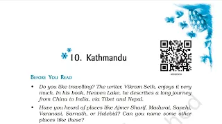 Kathmandu | Class 9 English Beehive | written by Vikram Seth