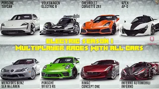 Electric Season I Multiplayer Races w/ ALL CARS | Asphalt 9