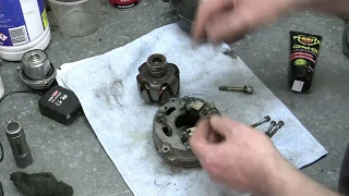 Refitting a Moto Guzzi Le Mans Alternator