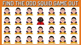 HOW GOOD ARE YOUR EYES #201 l Find The Odd Squid Game Out l Squid Game Puzzles