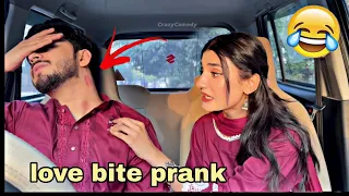 Hickey Prank On My Girlfriend@crazycomedy9838