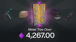 4% Metal Tree Door WIN!
