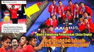 Media Hongkong Permalukan China Begini Usai Dibantai 0-3 Indonesia di Badminton Thomas Cup 2020