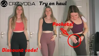BEST AFFORDABLE AMAZON ACTIVEWEAR TRY ON HAUL | CRZ YOGA X BUTTERLUXE | DISCOUNT CODE