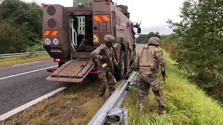 Un exercice militaire de grande ampleur